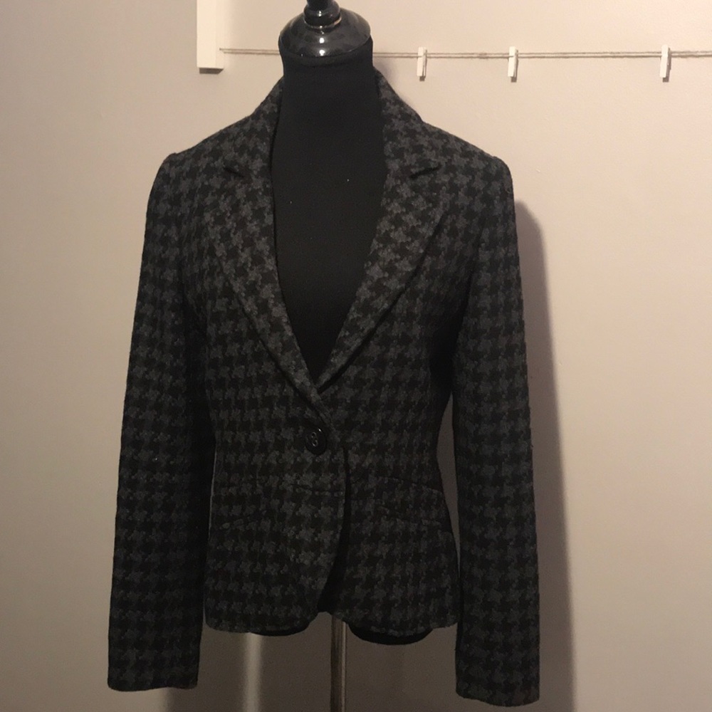 H&M Houndstooth Blazer